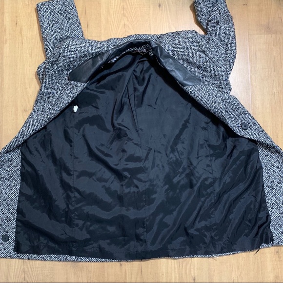 Vintage New York Girl Womens Wool Knee Length Coat - Picture 3 of 8